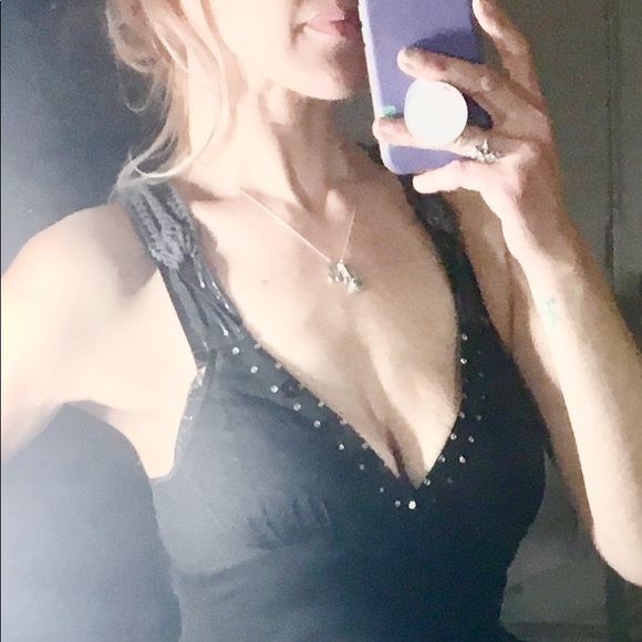 CLEARANCE-Free People RARE Embellished Detail Mini - Picture 8 of 8